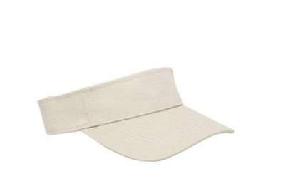 Pacific Headwear 505V Cotton Woven Hook-And-Loop Adjustable Visor