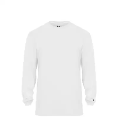 Badger Sport 494400 Tri-Blend L/S Tee