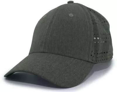 Pacific Headwear P747 Perforated Hook-And-Loop Adjustable Cap