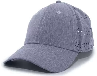Pacific Headwear P747 Perforated Hook-And-Loop Adjustable Cap