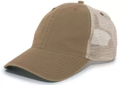 Pacific Headwear V37 Vintage "Dirty" Trucker Snapback Cap