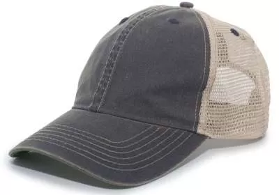Pacific Headwear V37 Vintage "Dirty" Trucker Snapback Cap