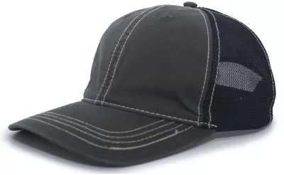 Pacific Headwear V67 Vintage Trucker Snapback Cap