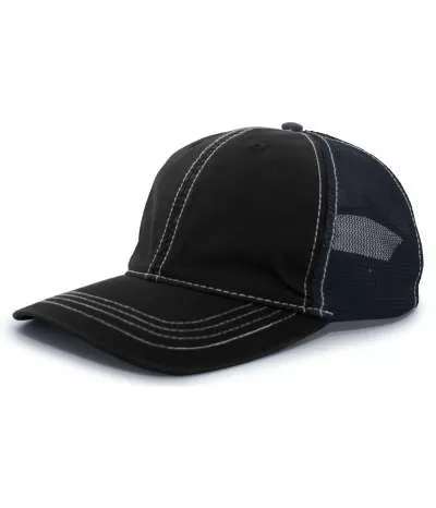 Pacific Headwear V67 Vintage Trucker Snapback Cap
