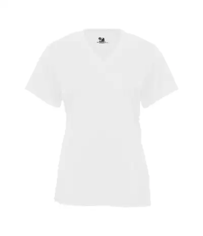 Badger Sport 496200 Ladies Tri-Blend V-Neck Tee