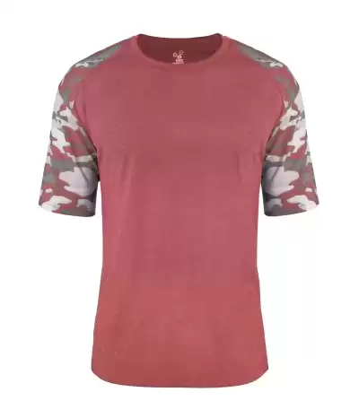 Badger Sport 497000 Vintage Camo Sport Tri-Blend T