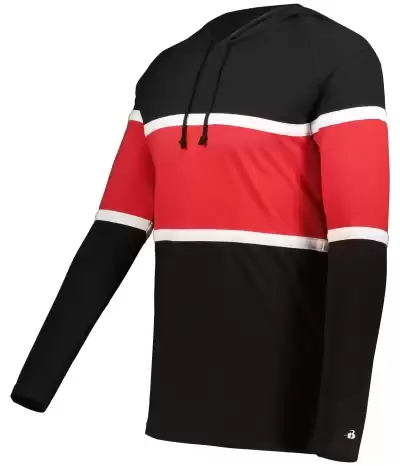 Badger Sport 498100 United Long Sleeve Hoodie