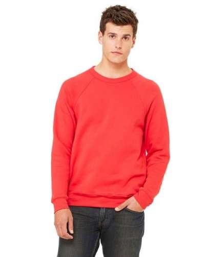 Bella + Canvas 3901 Unisex Sponge Fleece Crewneck Sweatshirt