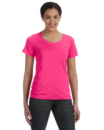 Anvil 391A Ladies' Featherweight Scoop T-Shirt