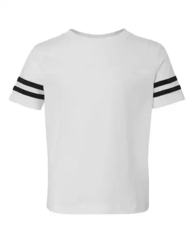 Rabbit Skins 3037 Toddler Football Fine Jersey Tee 2 Pack