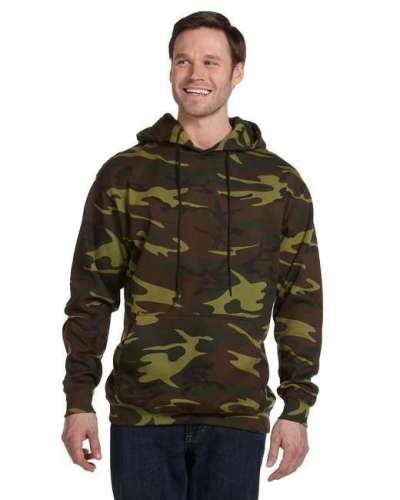 Code V 3969 Men's Camo Pullover Fleece Hoodie