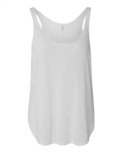 BELLA + CANVAS 8802 Women's Flowy Tank with Side Slit 2 Pack