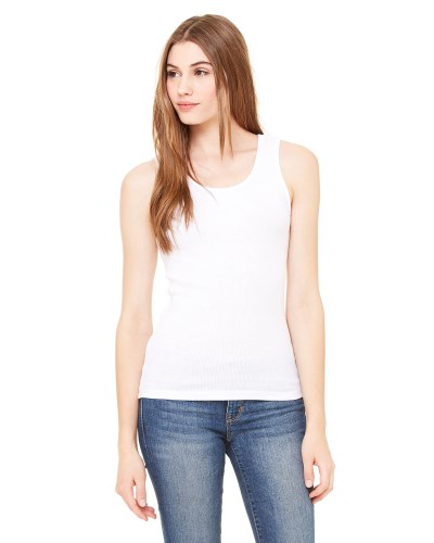 Bella + Canvas 4000 Ladies' 2x1 Rib Tank