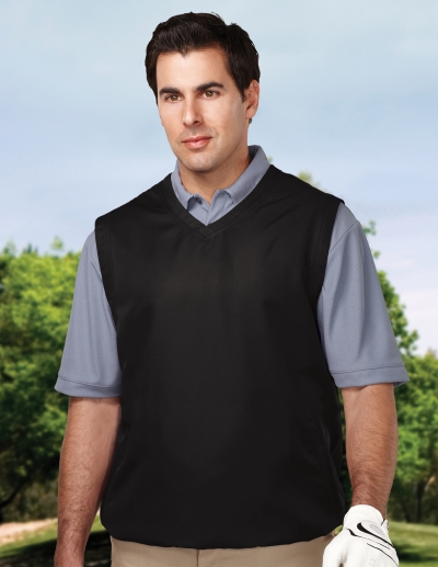 Tri Mountain J2612 Legend 100% Polyester Micro W/R V-Neck Vest