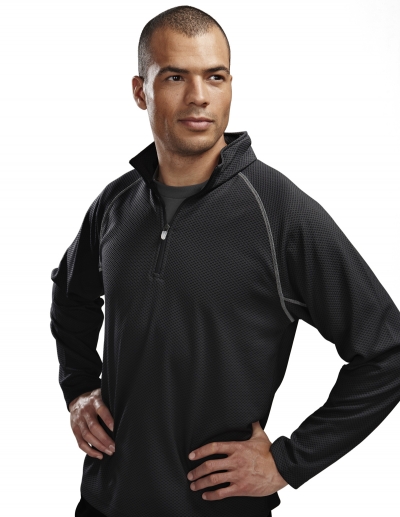 Tri Mountain 638 Reflex Men'S Knit Pullover Shirt.