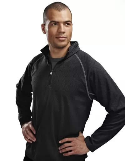 Tri Mountain 638 Reflex Men'S Knit Pullover Shirt.