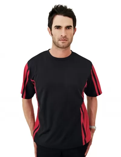 Tri Mountain 230 Rs-1 Men'S 100% Polyester Tmr Crewneck Knit Tee