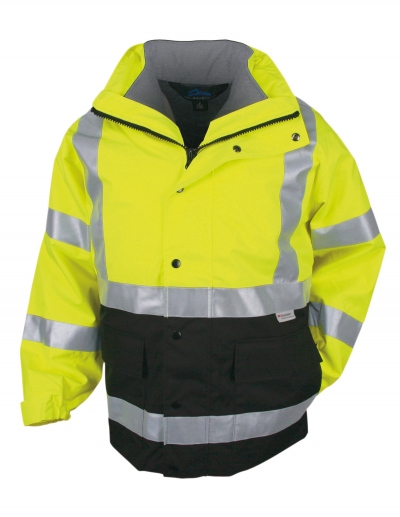 Tri Mountain 8980 Industry 3-In-1 System Waterproof Safety Parka