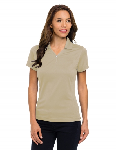 Tri Mountain 156 Vision Women'S Ultracool Pique Y-Neck Golf Shirt