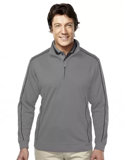 Tri Mountain 627 Durham Men'S 100% Polyester Knit Shirt