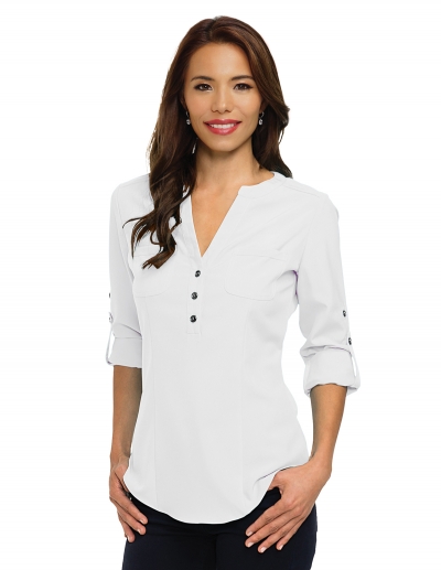 Tri Mountain Lb759 Julianne Women'S Spandex Long Sleeve Shirt