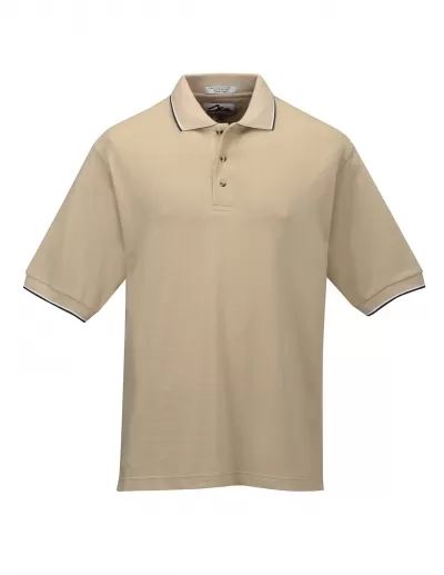 Tri Mountain 116 Pursuit Men'S 60/40 Ultracool Mesh Golf Shirt