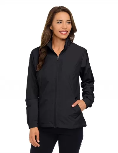 Tri Mountain Jl1400 Women'S 100% Polyester Full Zip Jacket