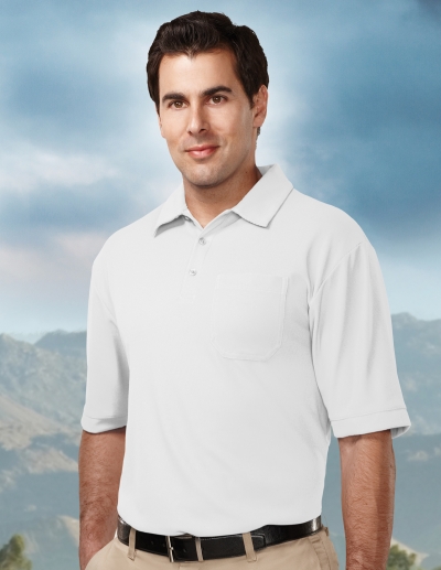 Tri Mountain K107P Endurance Pocket Men'S Golf Shirt