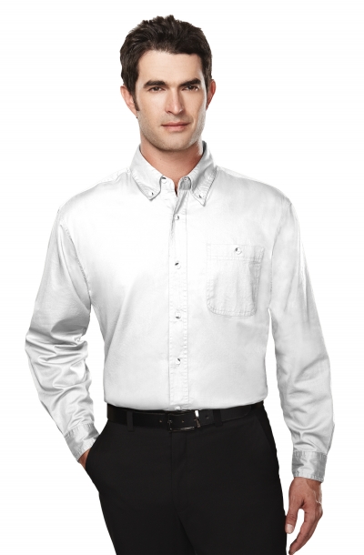 Tri Mountain 810 Executive Men'S Cotton Long Sleeve Twill Shirt