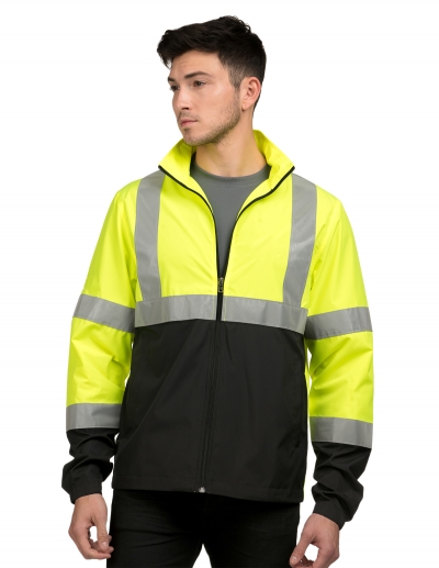 Tri Mountain J1435 Province Men'S 100% Polyester Full Zip Jacket
