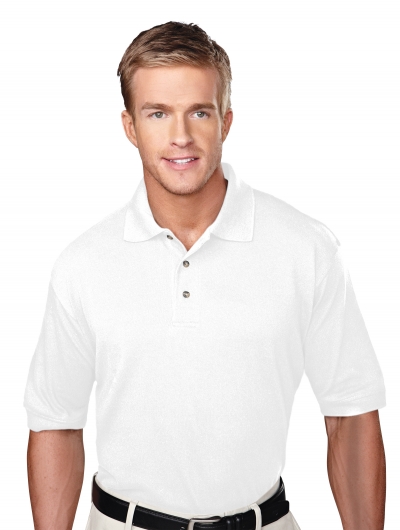 Tri Mountain 105 Profile Men'S 60/40 Pique Golf Shirt