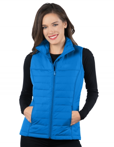 Tri Mountain Jl8258 Lacey Vest Women'S Quilted Puffer Vest