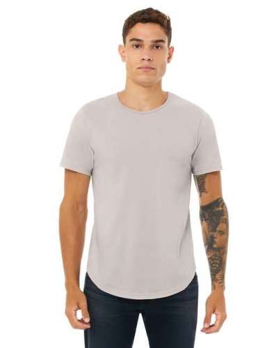 Bella + Canvas 3003C Fast Fashion Men's Curved Hem Short Sleeve T-Shirt