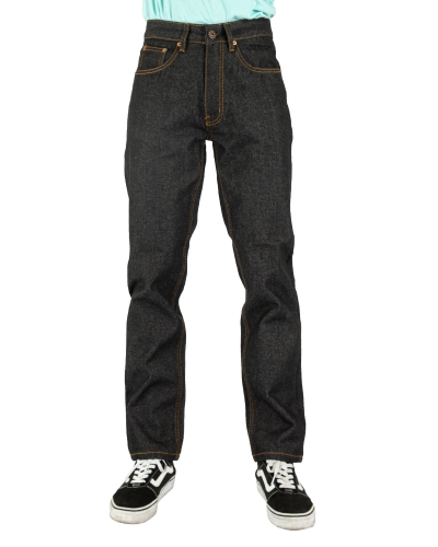 Shaka Wear Drop Ship SHRDJ 12 oz., Raw Denim Straight-Leg Jean Pant