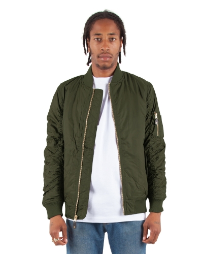 Shaka Wear Drop Ship SHBJ Adult Bomber Jacket