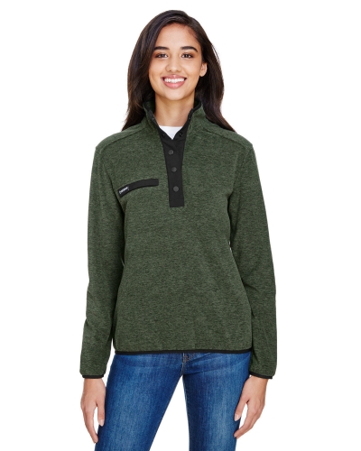 Dri Duck 9340 Aspen Mélange Mountain Fleece Pullover