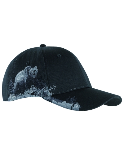 Dri Duck DI3319 Brushed Cotton Twill Grizzly Bear Cap