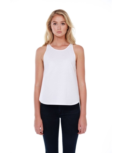 StarTee Drop Ship ST1086 Ladies' 3.5 oz., 100% Cotton Rounded Tank