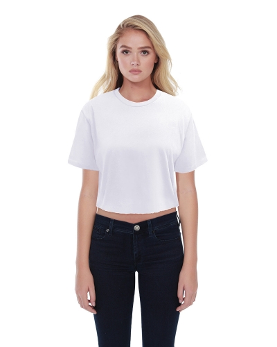 StarTee Drop Ship ST1110 Ladies' Boyfriend Crop T-Shirt