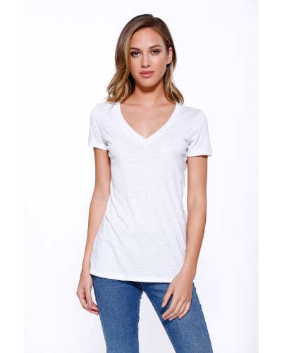 StarTee Drop Ship ST1512 Ladies' Triblend V-Neck T-Shirt