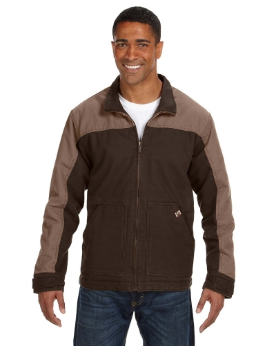 Dri Duck 5089T Men's 100% Cotton 12oz Canvas/3oz Polyfill Insulation Tall Horizon Jacket