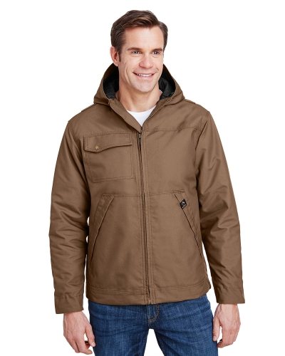 Dri Duck 5065 Men's 8.5oz, 60% Cotton/40% Polyester Storm Shield TM Hooded Canvas Yukon Jacket