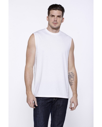 StarTee Drop Ship ST2150 Men's Cotton Muscle T-Shirt