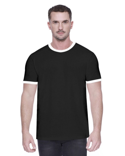 StarTee Drop Ship ST2431 Men's CVC Ringer T-Shirt