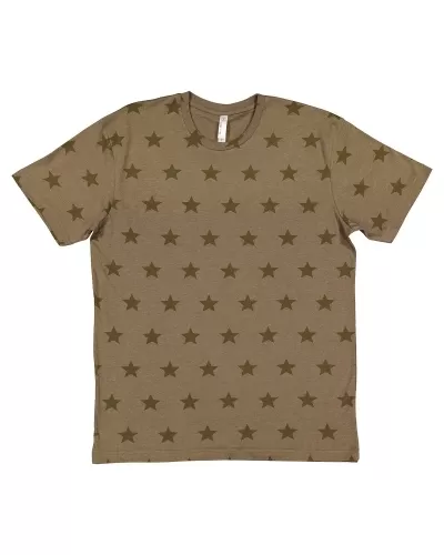 Code V 3929 Mens' Five Star T-Shirt