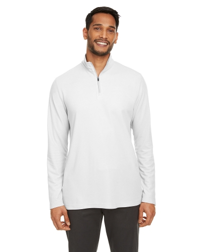 Ash City - Core 365 CE405 Men's Fusion ChromaSoft Pique Quarter-Zip