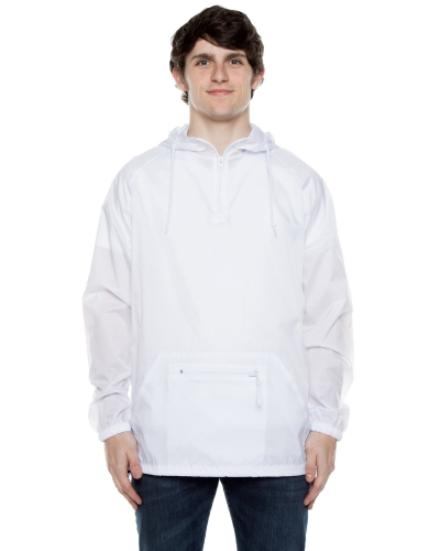 Beimar Drop Ship WB107BG Unisex Nylon Packable Pullover Anorak Jacket