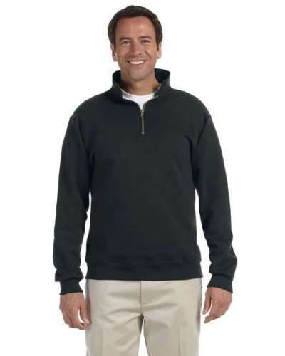 Jerzees 4528 Adult 9.5 oz. Super Sweats® NuBlend® Fleece Quarter-Zip Pullover