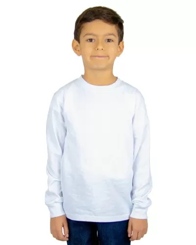 Shaka Wear Drop Ship SHLSY Youth 5.9 oz., Active Long-Sleeve T-Shirt