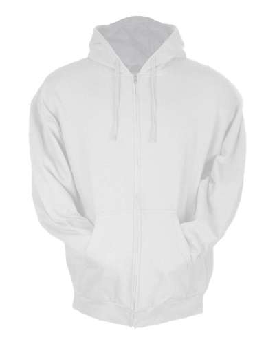 Tultex 331 Unisex Full-Zip Hooded Sweatshirt